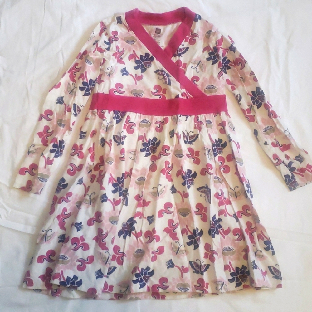 Tea Floral & butterfly dress